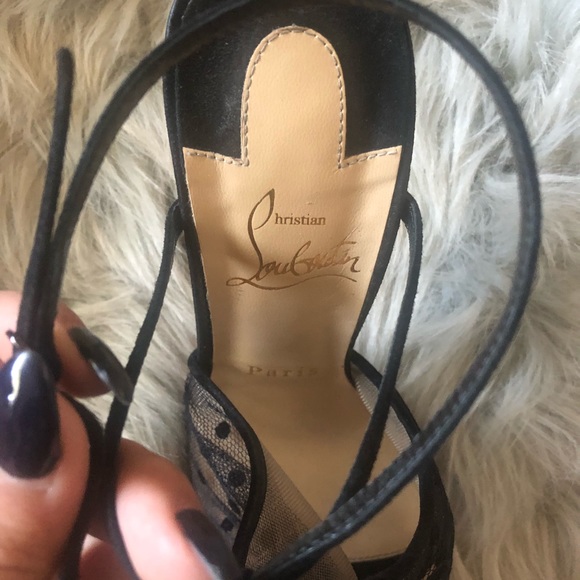 Christian Louboutin's black Acide pumps 37 - Picture 6 of 7